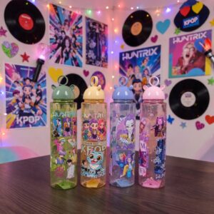 2 Botella Guerreras K.Pop para Agua Rosca de Osito $54 c/u