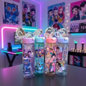 2 Botella Guerreras K.Pop para Agua $69 c/u