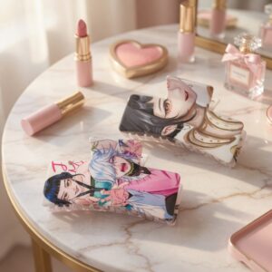 12 Pinzas Guerreras K-Pop para Cabello $13 c/u