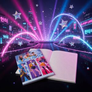 20 Libretas Guerreras K-Pop Francesa Cocidas $7.5 c/u
