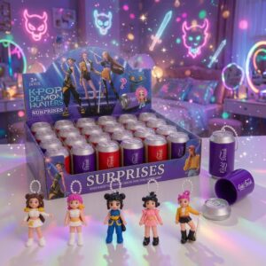 Alternative view of 24 Botecitos Guerreras K-Pop Sorepresa con Llavero $12.5 c/u