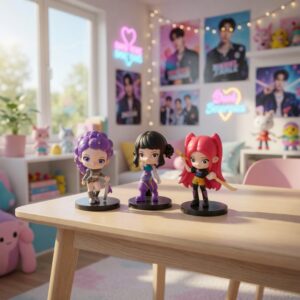 Alternative view of 6 Figuras Guerreras K-Pop coleccionables $32 c/u