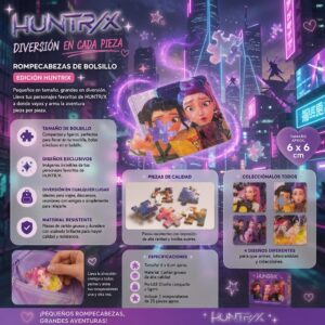 Alternative view of Planilla con 20 Sets Guerreras K-Pop de 6 Rompecabezas de Bolsillo $4.5 c/u
