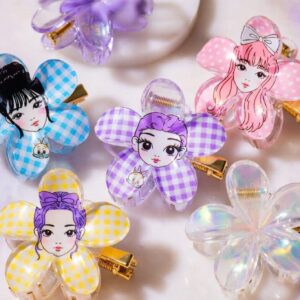 Alternative view of 12 Pinzas Hawainas Guerreras K-Pop Mini $4 c/u