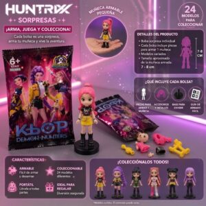 Alternative view of 24 Muñequita Guerreras K-POP Armable Sorpresa $9.9 c/u
