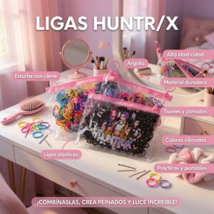 Alternative view of Bolsas Huntrix Guerreras Ligas para Cabello
